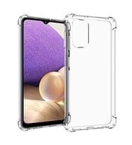 Coverzone Galaxy A72 ile uyumlu K?l?f Z-Nitro Anti Shock Silikon Kapak Kamera Korumal? Anti?ok Airbag K�?e Korumal? Silikon ?effaf K?l?f