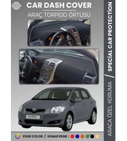 TOYOTA AURİS (2006-2012) Torpido Örtüsü Ön Göğüs Halı Torpido Koruma Tam Uyum UV Koruma Kolay Montaj