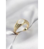 Gold Renk Vintage Model Kadın Yüzük