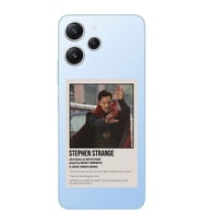 Xiaomi REDMI 12 Uyumlu Dr. Strange Benedict Cumberbatch Desenli Şeffaf Telefon Kılıfı