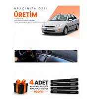 FORD FOCUS 1 (1998-2005) Uyumlu Torpido Koruma Örtüsü Oto Kılıfı - Siyah