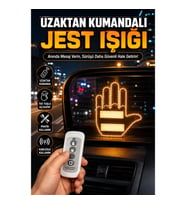 Naylon Bantlı Uzaktan Kumandalı Araç Jest Işığı LED Sinyal Lambası
