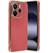 Redmi Note 14 4G Kılıf Volet Silikon - Kırmızı