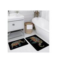 Eliana Home Baskılı 2'li Banyo Paspas Takımı RVG5153