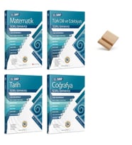 11. Sınıf Matematik Edebiyat Tarih ve Coğrafya 4lü Set Bilgi Sarmal Soru Bankası + Telefon Standı