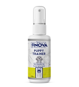 Nova Puppy Trainner Yavru köpekler için tuvalet eğitim spreyi 100ml