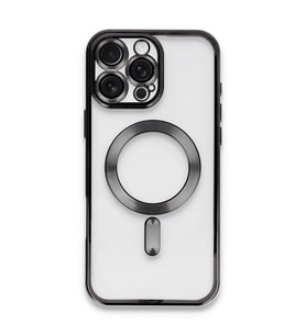 Apple İphone 16 Pro Kılıf Kross Magneticsafe Kapak - Siyah
