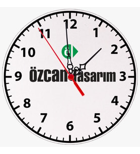 Kişiye Özel Duvar Saati - Resimli Duvar Saati