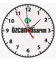 Kişiye Özel Duvar Saati - Resimli Duvar Saati