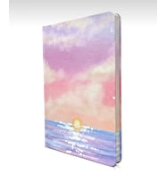 Adalinhome Lizy Sert Kapaklı Şık Konsept Defter - 15X21cm - İZOMETRİK VE DÜZ SAYFA (Pembe)