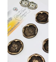 Mühürcüm Sakura 12 Adet 3D Hazır Kendinden Yapışkanlı Sticker Mühür RM2114