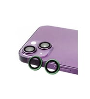 Apple iPhone 14 Plus Uyumlu Zore CL-07 Kamera Lens Koruyucu (Koyu Yeşil)