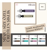 İlk Doğumun Hatırasını Taşıyan Anlamlı Tasarım, Kalpli Bebek Ayak Tema Anahtarlık, Pembe-Yavru Ağzı