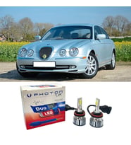Jaguar S Type Led Xenon Uzun Far Ampulü HB3 Duo Yeni Seri Beyaz