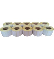 Kirtasiyejet Etiket Termal Etiket 70 x 100 mm 3.500 Adet Termal Barkod Etiketi 10 Rulo 350 Sarımlı