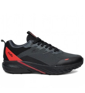 25602 VOLİS ERKEK SNEAKERS YÜRÜYÜŞ VE KOŞU AYAKKABISI (Siyah)