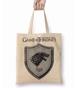 Game Of Thrones Casa Stark Bez Çanta Uzun Saplı