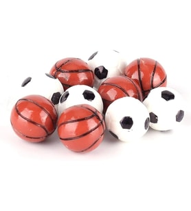 Silikon Boncuklar Futbol Basketbol Futbol Beyzbol
