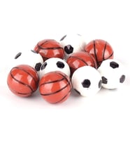 Silikon Boncuklar Futbol Basketbol Futbol Beyzbol