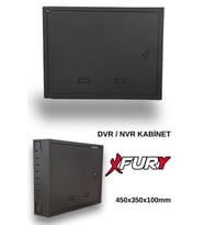 Fury Dvr/Nvr Cctv Rack Kabinet 1u 19 '' W 45 H 35 D 10