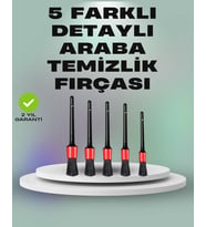 5'li Araç Temizlik Fırça Seti-detaylı Temizlik İçin Çok Amaçlı Fırçalar