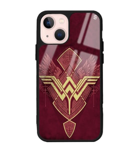 iPhone 13 Wonder Woman Tasarımlı Glossy Telefon Kılıfı