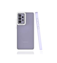 Samsung Galaxy A52 Uyumlu Kılıf Zore Mima Kapak (Lila)