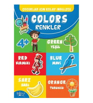 Çocuklar İçin Kolay İngilizce - Colors Renkler