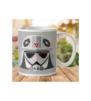 Star Wars ATDP Driver Storm Trooper Episode VI Return of the Jedi İki Tarafı Baskılı Kupa Bardak