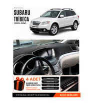 SUBARU TRIBECA (2005-2014) Uyumlu Torpido Örtüsü Torpido Kılıfı - Siyah