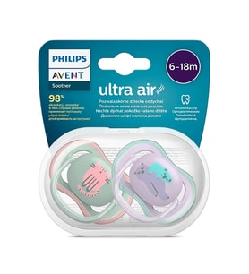 Philips Avent SCF085/18 Ultra Air Emzik 6-18 Ay 2li Kız