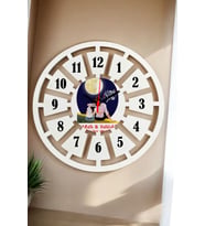 Sevgiliye Hediye Duvar Saati 40cm 042 (Beyaz)