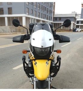 MOTOCAM Bmw F 650 GS Ön Cam ( 3 Delikli ) 1999-2003 Model 35cm Şeffaf Renkli 4mm