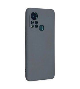 İnfinix Hot 11s Kılıf Nano İçi Kadife  - Gri