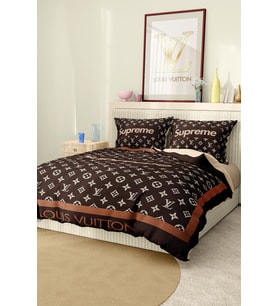 Marcalanya Çift Kişilik Nevresim Takımı Pamuklu Saten Kumaş 6 Parça 3D Dijital Baskı Duvet Cover Set Model.