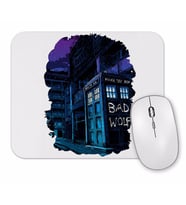 Tardis - Bad Wolf  Doctor Who Mouse Pad