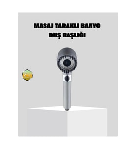 Yüksek Basınçlı Masajlı Duş Başlığı Su Tasarruflu - HPSBYI3476-4287