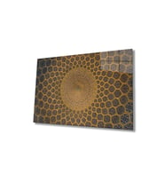 Miyrem Glasses Collection -A1^#  Dini Islami Motif Cam Tablo (Çok Renkli)