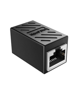 Hadron HDX5066 RJ 45 Dişi - Dişi Uzatma Adaptörü - Siyah