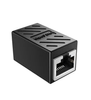 Hadron HDX5066 RJ 45 Dişi - Dişi Uzatma Adaptörü - Siyah