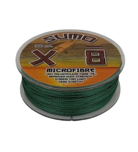 Effe Sumo X8 İp Misina 300m Polietilen MicroFiber İp Misina Yeşil 300M - 0.10Mm