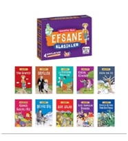 Çocuklar İçin Efsane Klasikler (10 Kitap+Soru Kitapçığı)