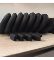 5'li Jumbo 2 Mt. Kenar Ve 4 Ad. Köşe Koruyucu Set Siyah