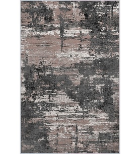 Eliana Home Baskılı, Yıkanabilir Kaymaz Taban Salon Halısı LNA1644-HT1313 100x150 cm (Kahverengi)