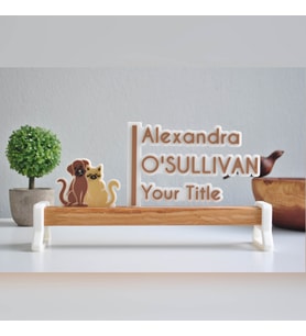 Ofis İsimliği 2 , Masa isimliği, İsimlik , Meslek İsimliği (Model 13)