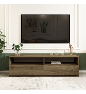 TV Sehpası Optik Ceviz 144 cm