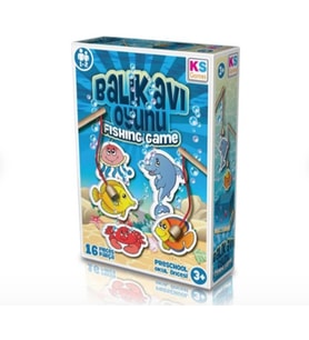 Ks Games Balık Avı Oyunu 16 Parça Balık Yakalama