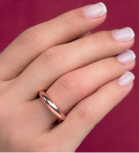Mode Silver Bombeli rose gold gümüş yüzük