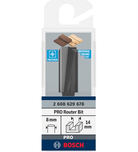 PRO 14x30 mm Ahşap Düz Freze Ucu 2608629678