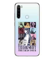Redmi Note 8 Uyumlu Taylor Swift Desenli Şeffaf Telefon Kılıfı